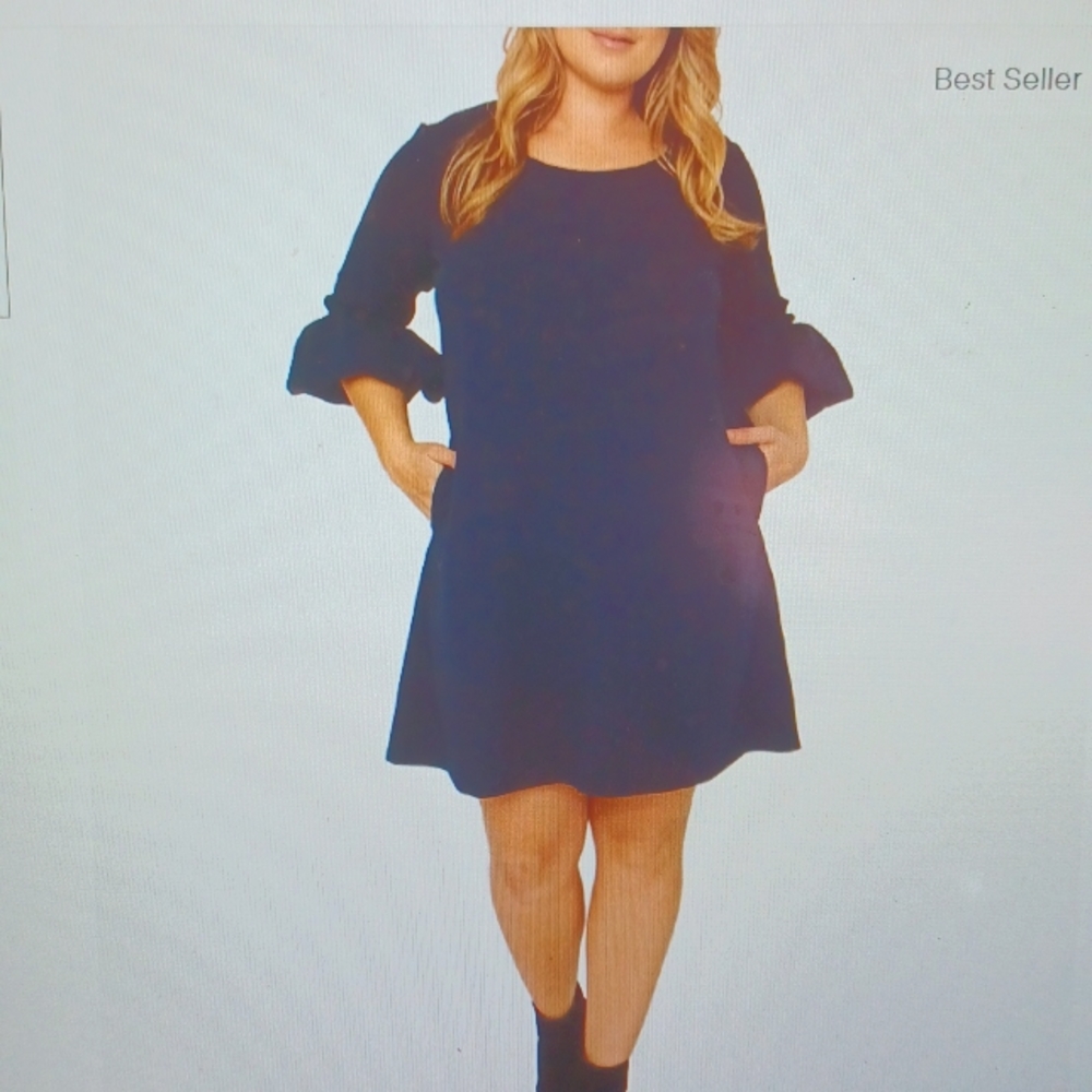 Tenley Ballon Sleeve Midi Dress